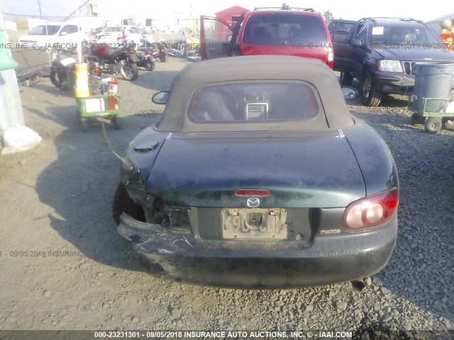 JM1NB353440406762 - 2004 MAZDA MX-5 MIATA LS GREEN photo 8