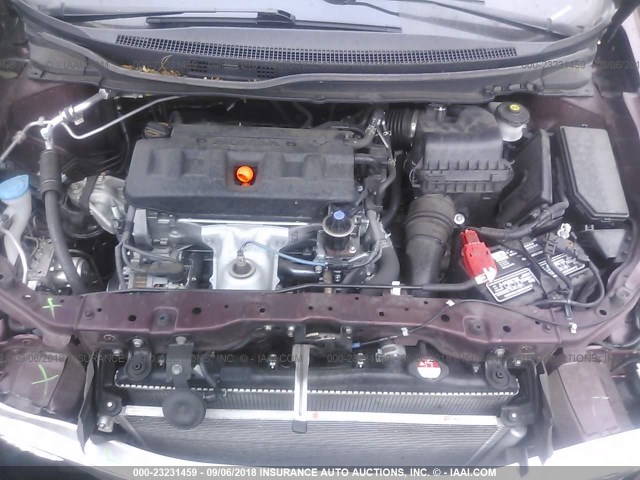 19XFB2F98CE340191 - 2012 HONDA CIVIC EXL Bordo foto 10