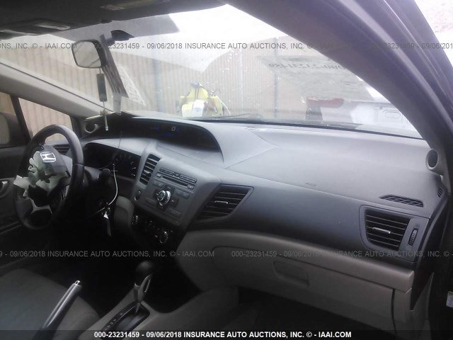 19XFB2F98CE340191 - 2012 HONDA CIVIC EXL Bordo foto 5