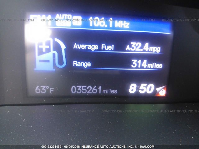 19XFB2F98CE340191 - 2012 HONDA CIVIC EXL Bordo foto 7