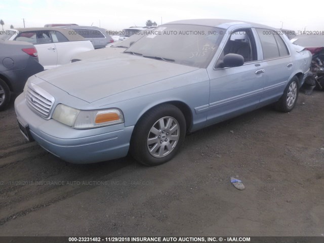 2FAFP74W76X107494 - 2006 FORD CROWN VICTORIA LX/SPORT BLUE photo 2