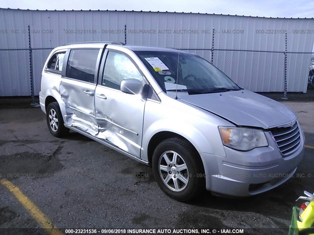 2A8HR54P38R121631 - 2008 CHRYSLER TOWN & COUNTRY TOURING SILVER photo 1