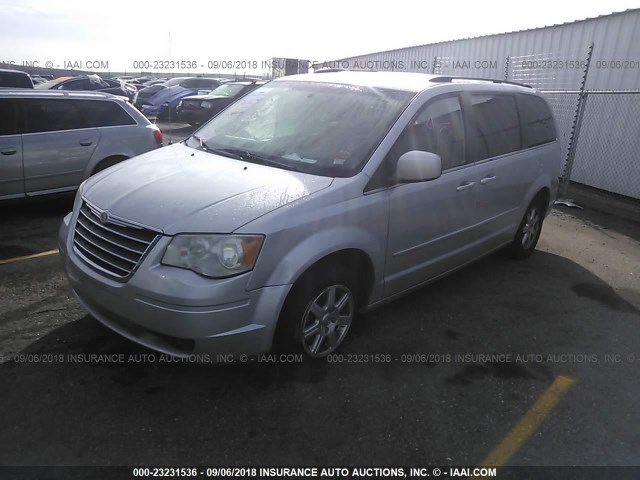 2A8HR54P38R121631 - 2008 CHRYSLER TOWN & COUNTRY TOURING SILVER photo 2