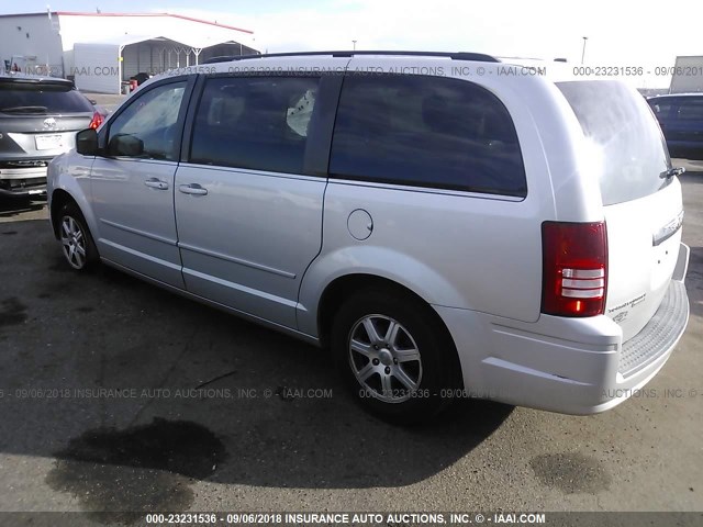 2A8HR54P38R121631 - 2008 CHRYSLER TOWN & COUNTRY TOURING SILVER photo 3