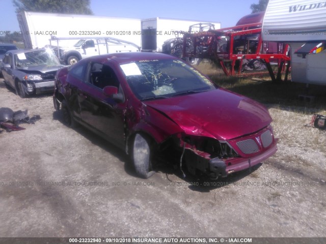 1G2AL15F577333489 - 2007 PONTIAC G5 BURGUNDY photo 1