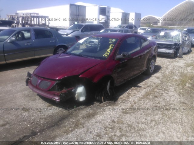 1G2AL15F577333489 - 2007 PONTIAC G5 BURGUNDY photo 2