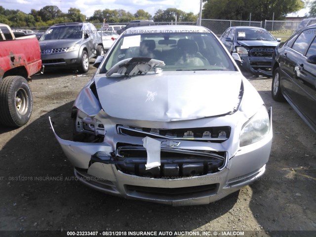 1G1ZC5E04AF192163 - 2010 CHEVROLET MALIBU 1LT SILVER photo 6