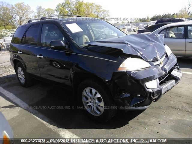 2HNYD18693H516311 - 2003 ACURA MDX TOURING BLACK photo 1