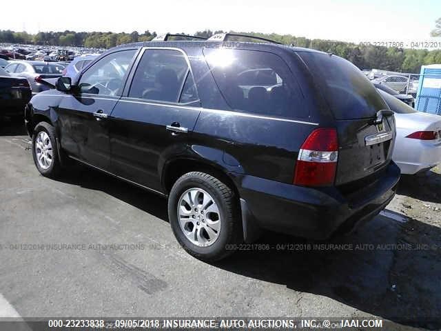 2HNYD18693H516311 - 2003 ACURA MDX TOURING BLACK photo 3