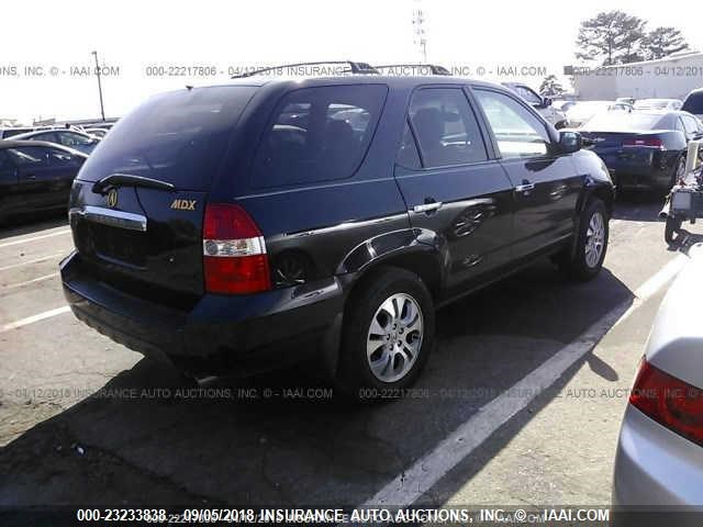 2HNYD18693H516311 - 2003 ACURA MDX TOURING BLACK photo 4