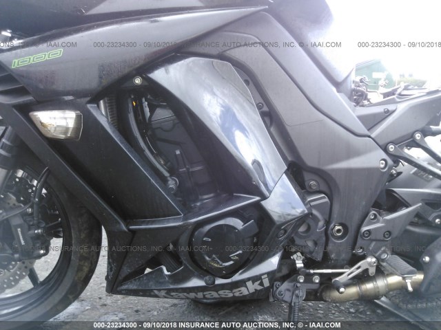 JKAZXCM10GA008346 - 2016 KAWASAKI ZX1000 M GRAY photo 9