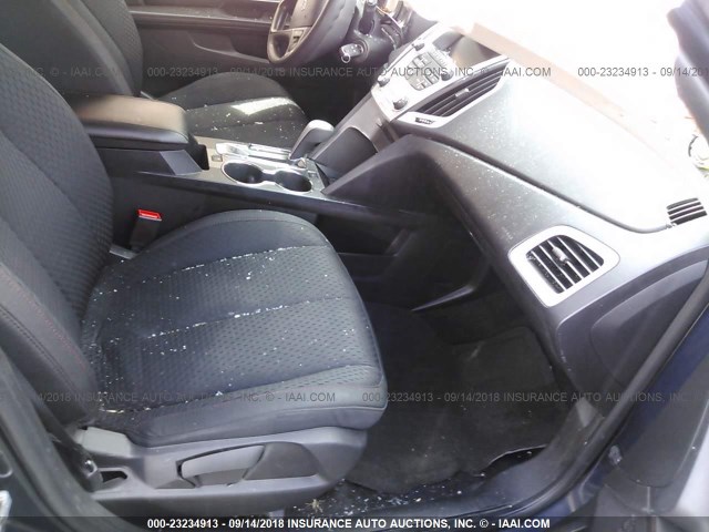 2GKALMEK3F6143526 - 2015 GMC TERRAIN SLE Dark Blue photo 5