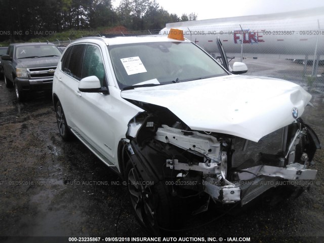 5UXKR2C53G0R70287 - 2016 BMW X5 SDRIVE35I WHITE photo 1
