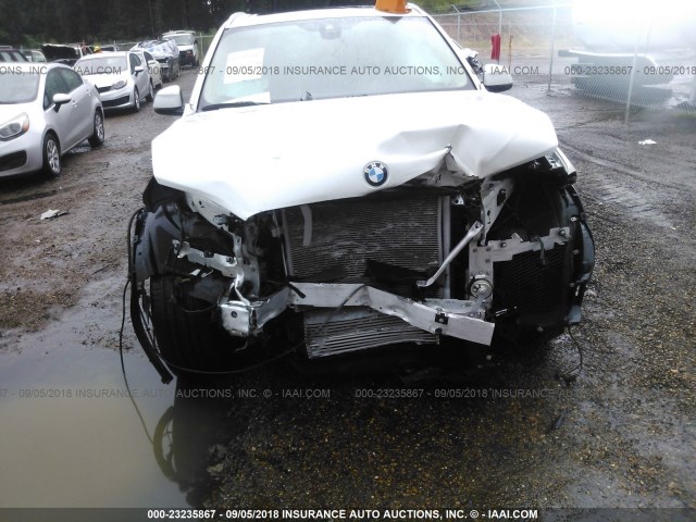 5UXKR2C53G0R70287 - 2016 BMW X5 SDRIVE35I WHITE photo 6