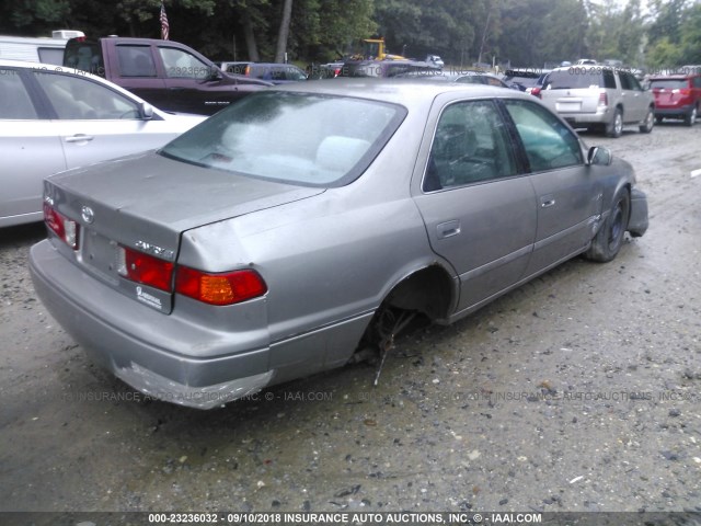 4T1BG22K41U065356 - 2001 TOYOTA CAMRY CE/LE/XLE GRAY photo 4