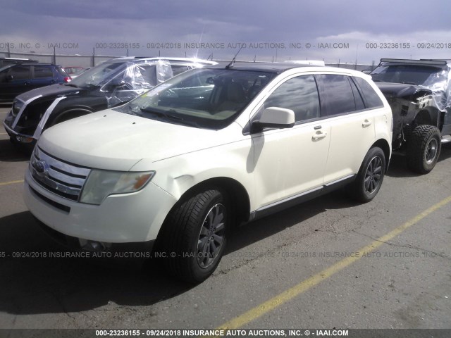 2FMDK39C57BB50801 - 2007 FORD EDGE SEL PLUS BEIGE photo 2