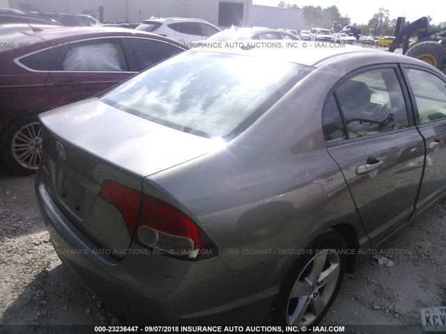 2HGFA16948H504109 - 2008 HONDA CIVIC EXL GRAY photo 6