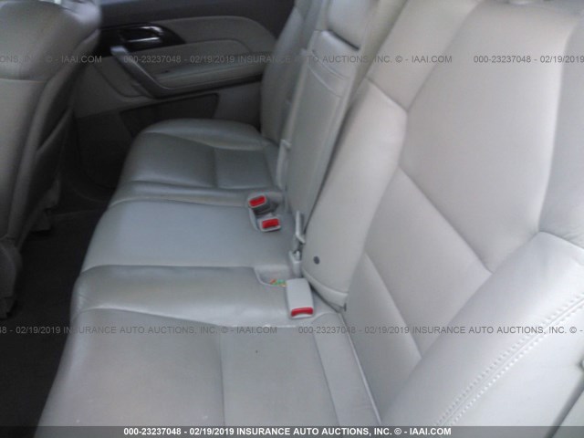 2HNYD2H24CH550580 - 2012 ACURA MDX BLUE photo 8