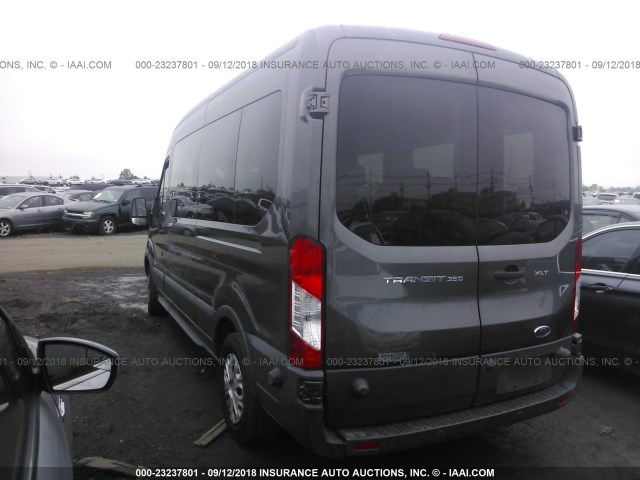 1FBAX2CM1GKB07989 - 2016 FORD TRANSIT T-350 GRAY photo 3