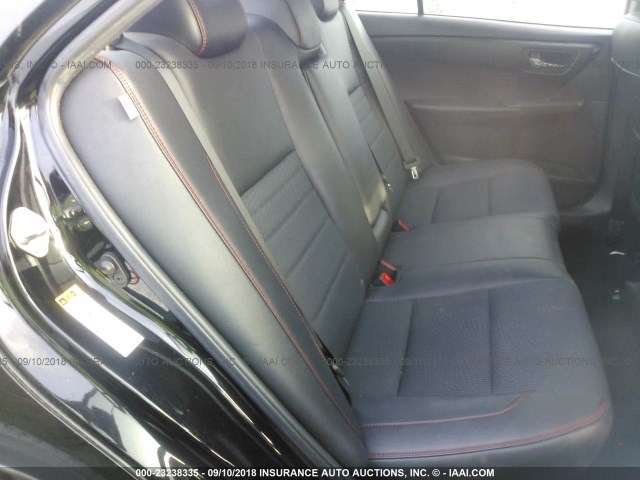 4T1BF1FK6GU160050 - 2016 TOYOTA CAMRY LE/XLE/SE/XSE BLACK photo 8