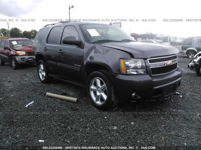 1GNSKBE04BR221534 - 2011 CHEVROLET TAHOE K1500 LT GRAY photo 1