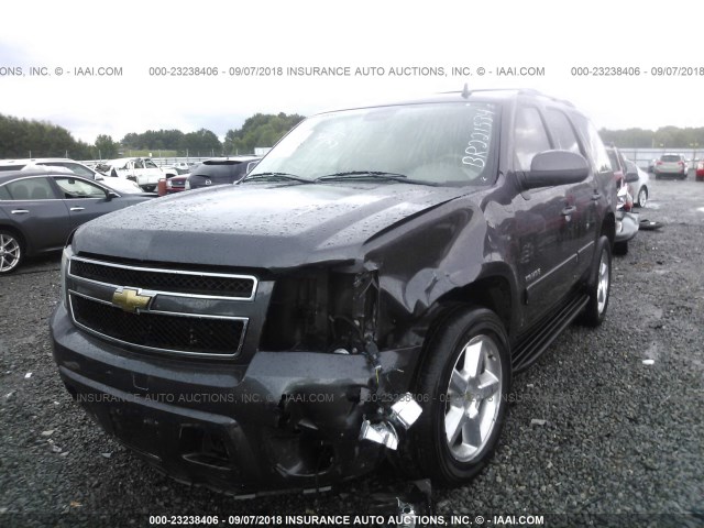 1GNSKBE04BR221534 - 2011 CHEVROLET TAHOE K1500 LT GRAY photo 6