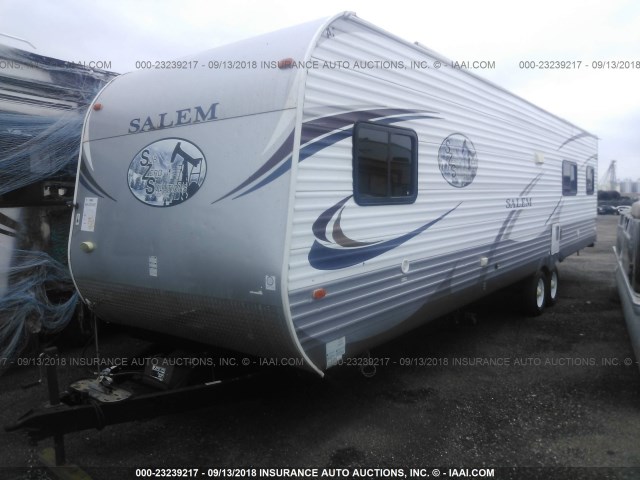 4X4TSML29CA304724 - 2012 FOREST RIVER SALEM SUB ZERO  WHITE photo 2