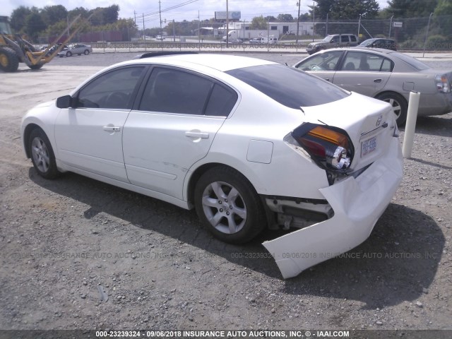 1N4AL21E48N410175 - 2008 NISSAN ALTIMA 2.5/2.5S WHITE photo 3