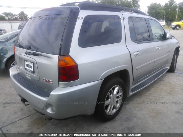 1GKET66MX66131263 - 2006 GMC ENVOY DENALI XL SILVER photo 4