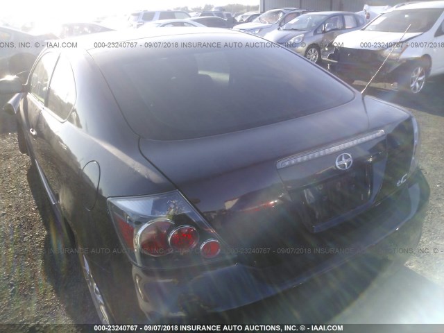 JTKDE167780237246 - 2008 TOYOTA SCION TC 勃艮第红 照片 3