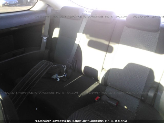 JTKDE167780237246 - 2008 TOYOTA SCION TC 勃艮第红 照片 8