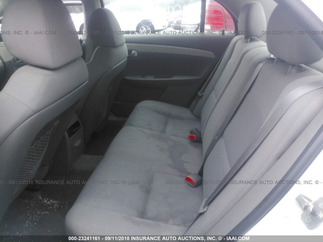 1G1ZC5E10BF170946 - 2011 CHEVROLET MALIBU 1LT WHITE photo 8