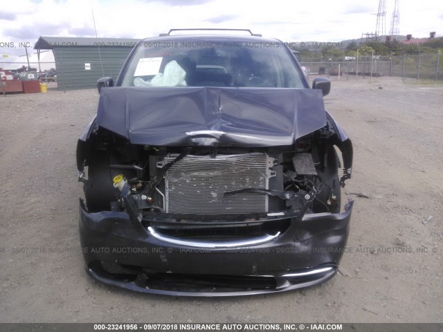 2C4RC1BG4FR588076 - 2015 CHRYSLER TOWN & COUNTRY TOURING ნაცრისფერი ფოტო 6