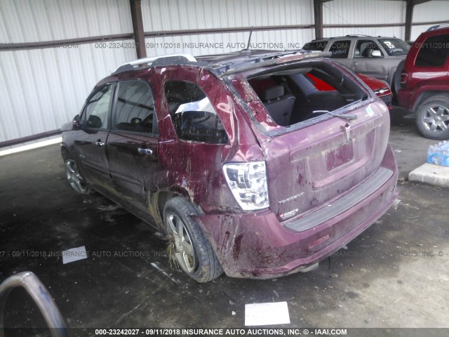 2CKDL537186290470 - 2008 PONTIAC TORRENT GXP MAROON photo 3