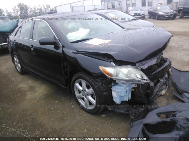 4T1BE46K29U267944 - 2009 TOYOTA CAMRY SE/LE/XLE BLACK photo 1