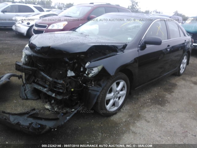 4T1BE46K29U267944 - 2009 TOYOTA CAMRY SE/LE/XLE BLACK photo 2