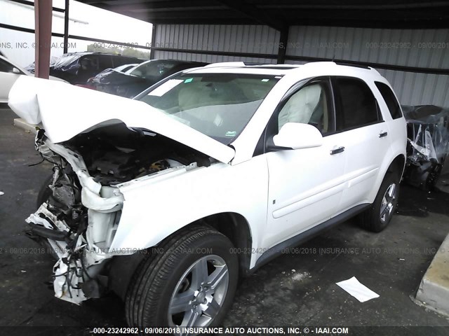 2CNDL83FX86298739 - 2008 CHEVROLET EQUINOX LTZ WHITE photo 2