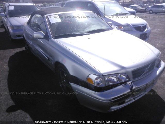 YV1NC62D74J063221 - 2004 VOLVO C70 HPT SILVER photo 1