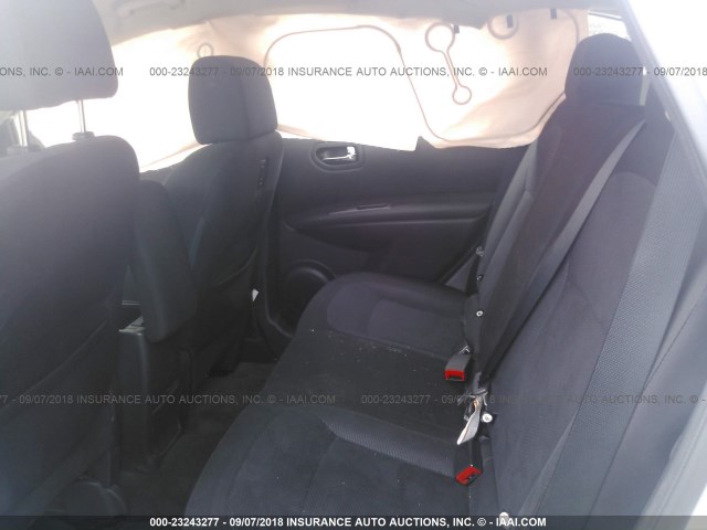 JN8AS5MV9DW148169 - 2013 NISSAN ROGUE S/SV SILVER photo 8