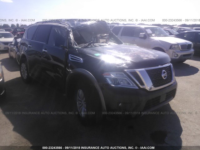 JN8AY2ND4H9005945 - 2017 NISSAN ARMADA SV/SL/PLATINUM BLACK photo 1