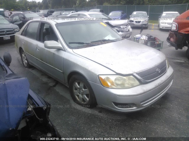 4T1BF28B2YU057535 - 2000 TOYOTA AVALON XL/XLS SILVER photo 1