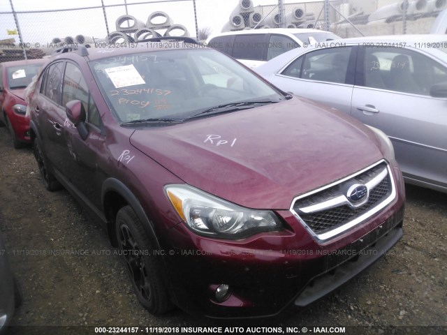 JF2GPAGC6E8213111 - 2014 SUBARU XV CROSSTREK 2.0 LIMITED MAROON photo 1