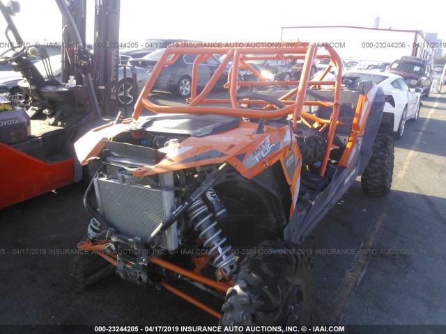 3NSVFE929GF465828 - 2016 POLARIS RZR XP 4 TURBO EPS ORANGE photo 2