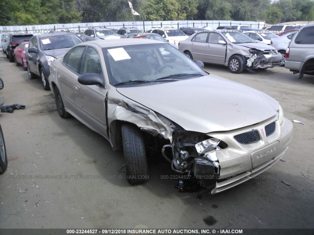 1G2NE52E05M137747 - 2005 PONTIAC GRAND AM SE BROWN photo 1