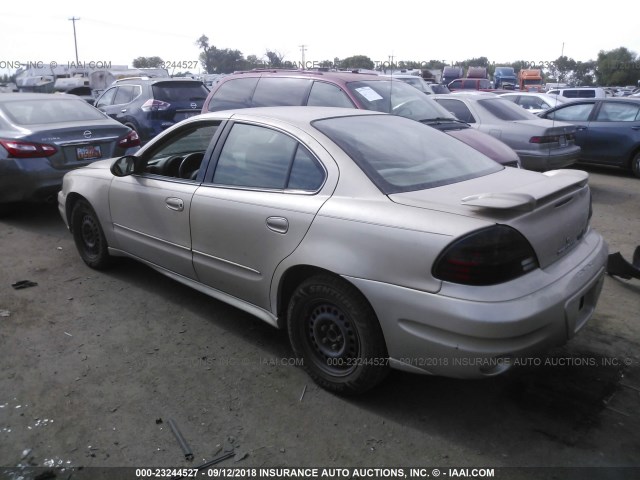 1G2NE52E05M137747 - 2005 PONTIAC GRAND AM SE BROWN photo 3