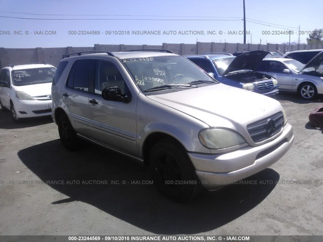 4JGAB54EX1A267736 - 2001 MERCEDES-BENZ ML 320 GOLD photo 1