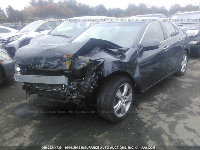 JH4CU2F41CC029760 - 2012 ACURA TSX GRAY photo 2