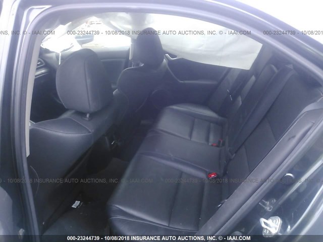 JH4CU2F41CC029760 - 2012 ACURA TSX GRAY photo 8