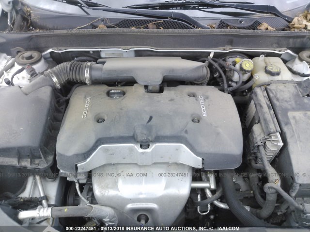 1G11C5SL6FF338789 - 2015 CHEVROLET MALIBU 1LT WHITE photo 10