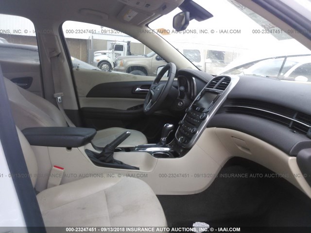 1G11C5SL6FF338789 - 2015 CHEVROLET MALIBU 1LT WHITE photo 5